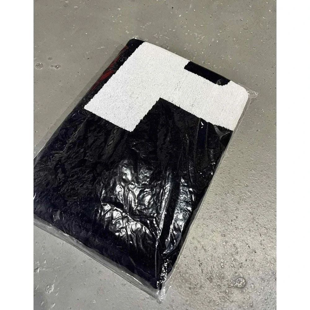 New FTP F*ck The Population Black Logo Jumbo Beach Towel
